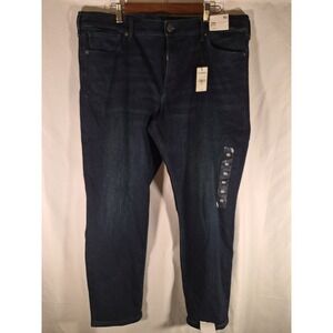 Express Legging Mid Rise Jeans Dark Wash Indigo Stretch Denim Size 16S New